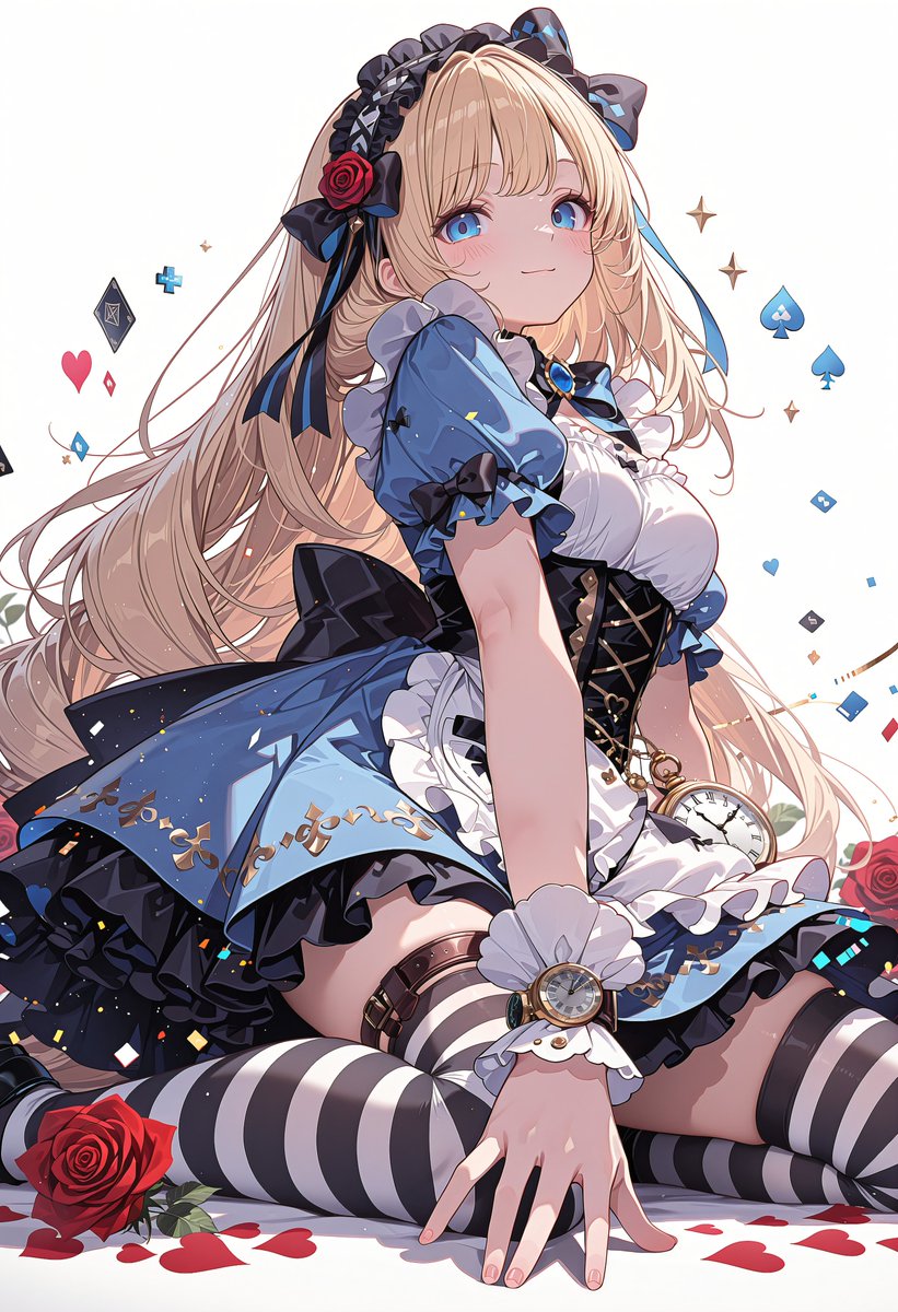 Gothic Lolita Alice — Censored Anime Portrait Prompt