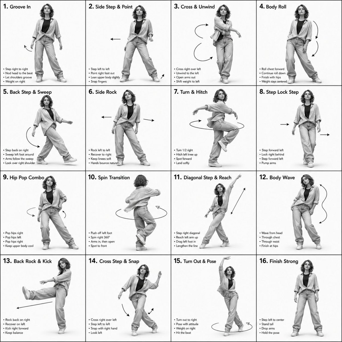 3D Dance Choreography Sequence — Sora 2 Prompt