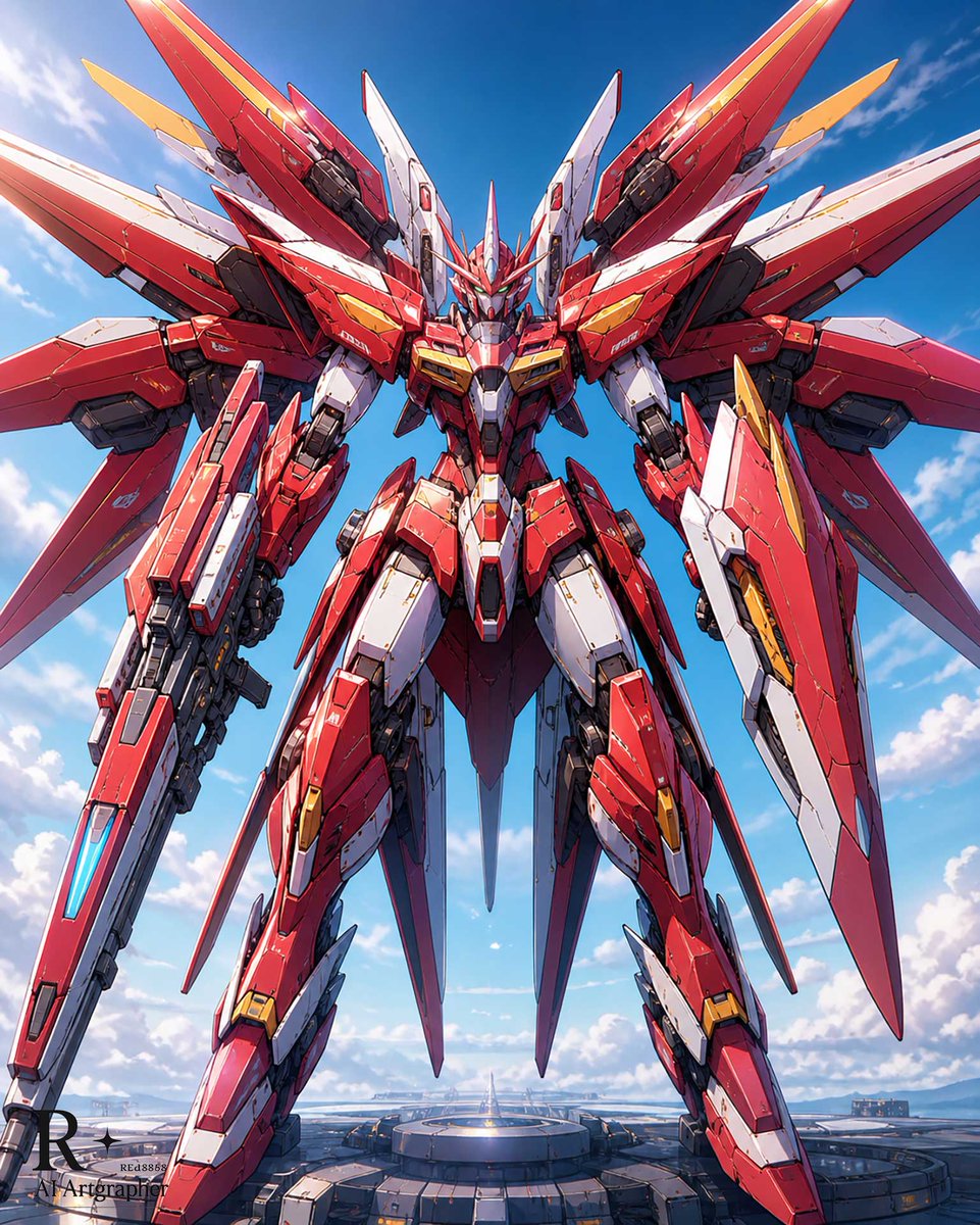 Giant Mecha Phoenix Poster — Sora 2 Anime Prompt