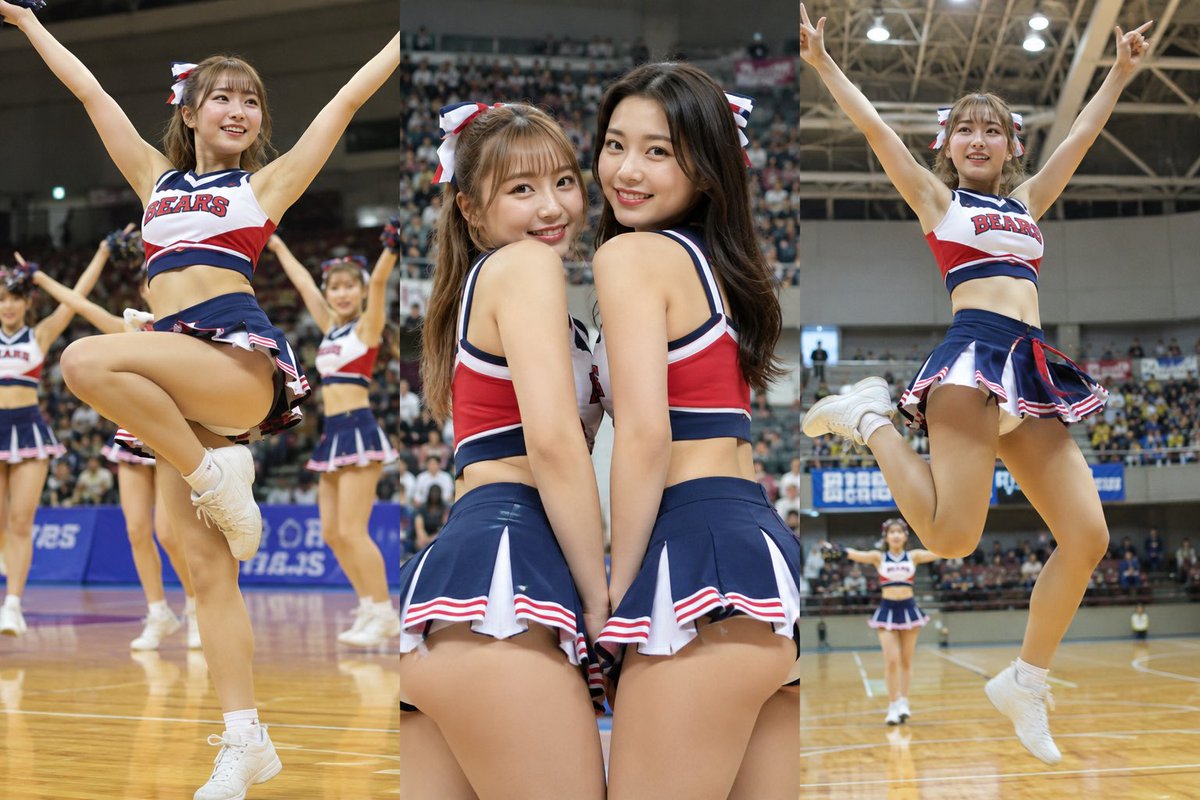 Basketball Halftime Cheer Squad — Realistic Sora 2 Prompt