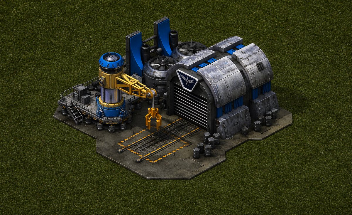 Red Alert 2 Building Prompt — Sora 2 Game Art