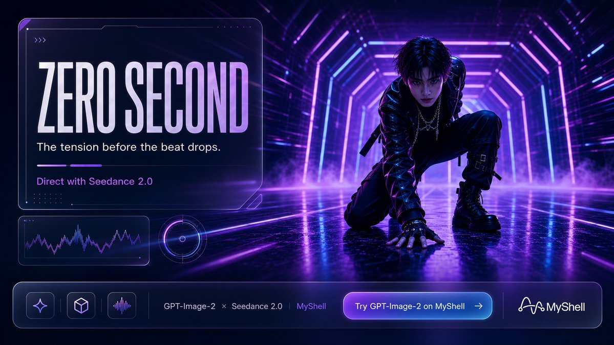 Cyberpunk Zero Second Promo — Cinematic Neon Poster Prompt