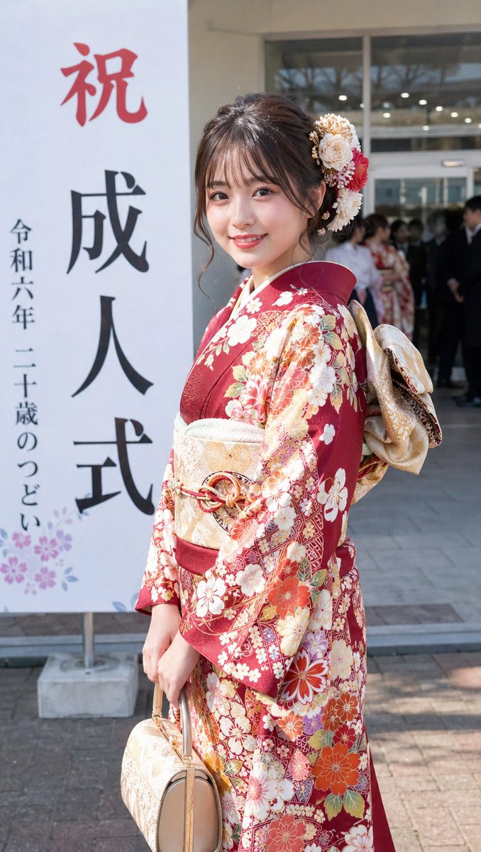 Japanische Zeremonie zum Erwachsenwerden — Sora 2 Prompt