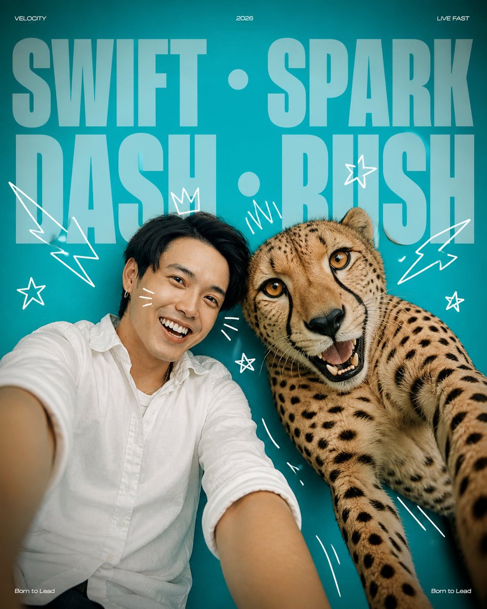 Surreal Macro Selfie with Giant Animal & Doodles — Sora 2 Prompt