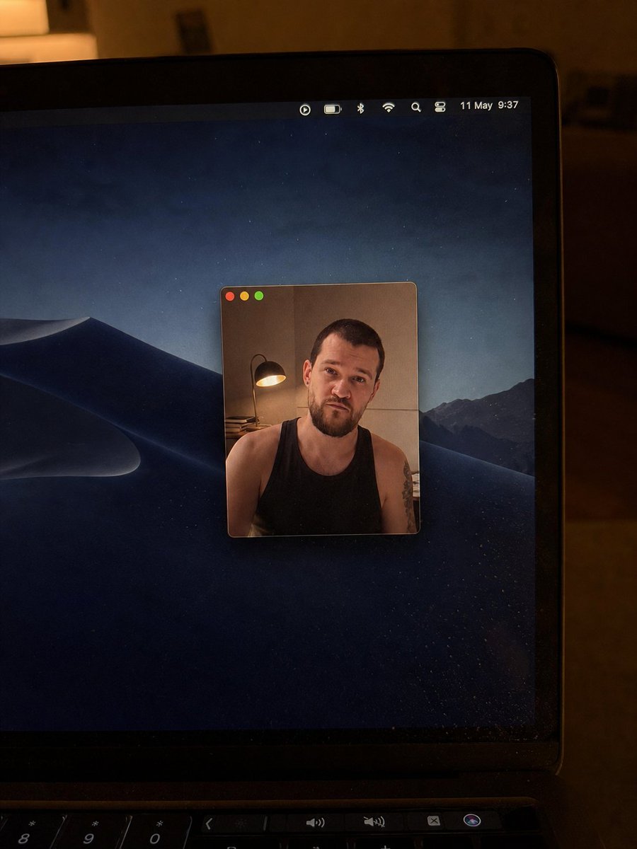 Realistic MacBook Video Call Screenshot — Sora 2 Prompt