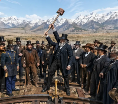 19th Century Railroad Ceremony — Cinematic Sora 2 Prompt