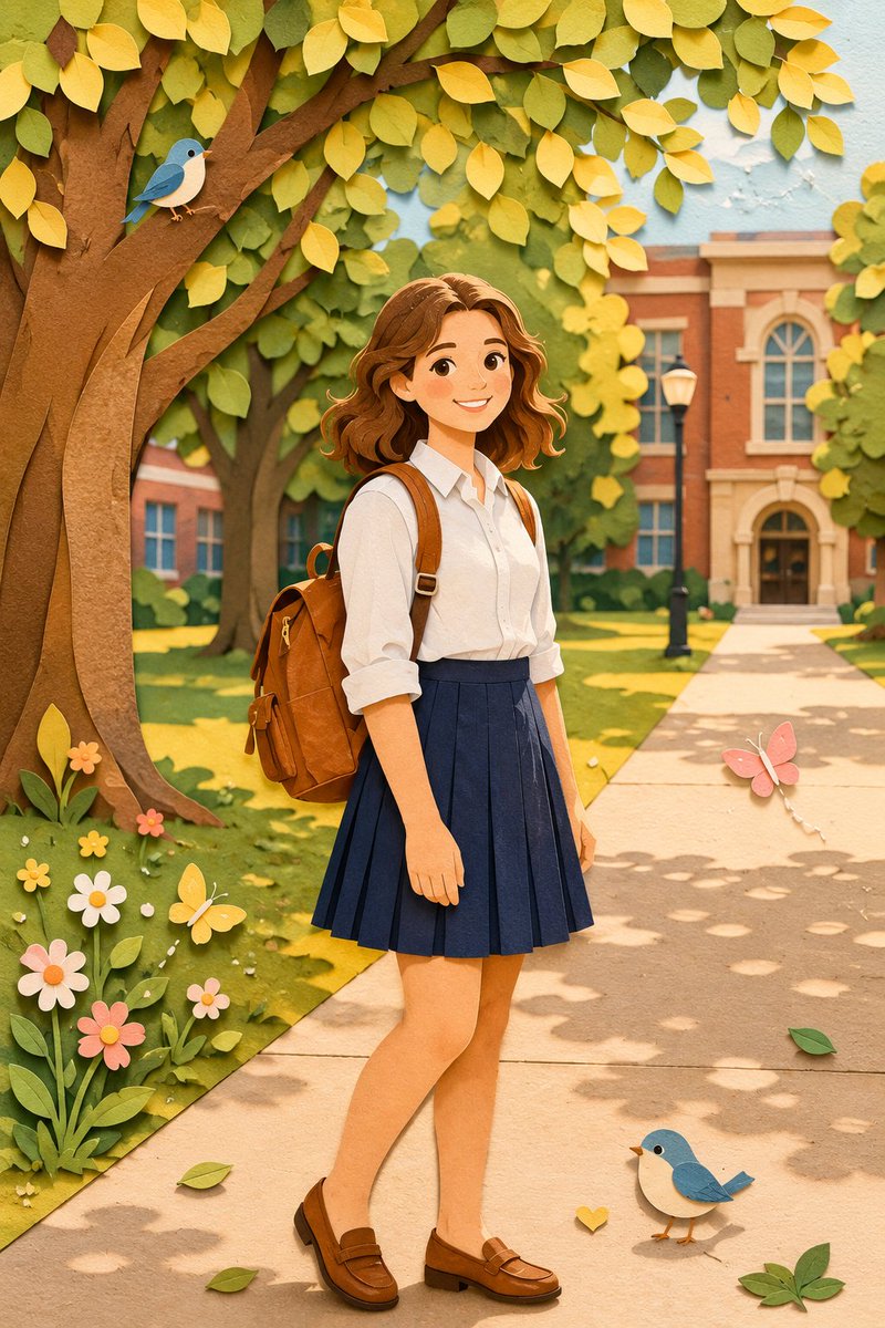Cute Paper Art Style — Sora 2 Image Prompt