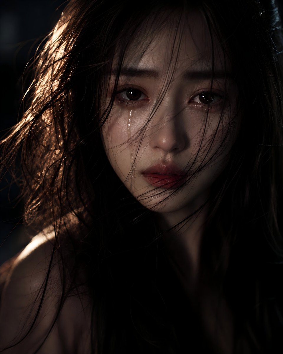 Melancholic Portrait — Cinematic Close-Up Sora 2 Prompt