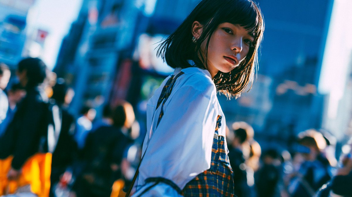 Cinematic Urban Street Portrait — Sora 2 Prompt
