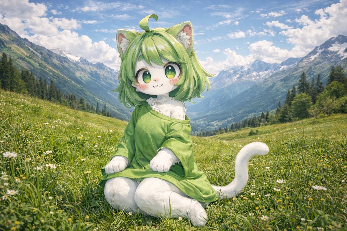 Anime Cat-Girl Meets Photorealism — Sora 2 Prompt
