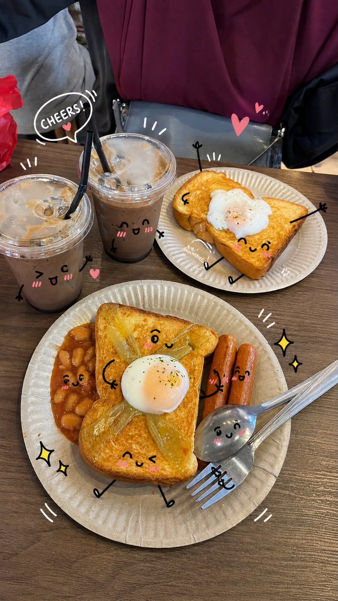 Kawaii Doodle Food Photography Prompt — Sora 2