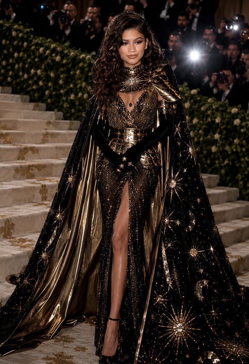 Met Gala Red Carpet — Sora 2 Fashion Photography Prompt