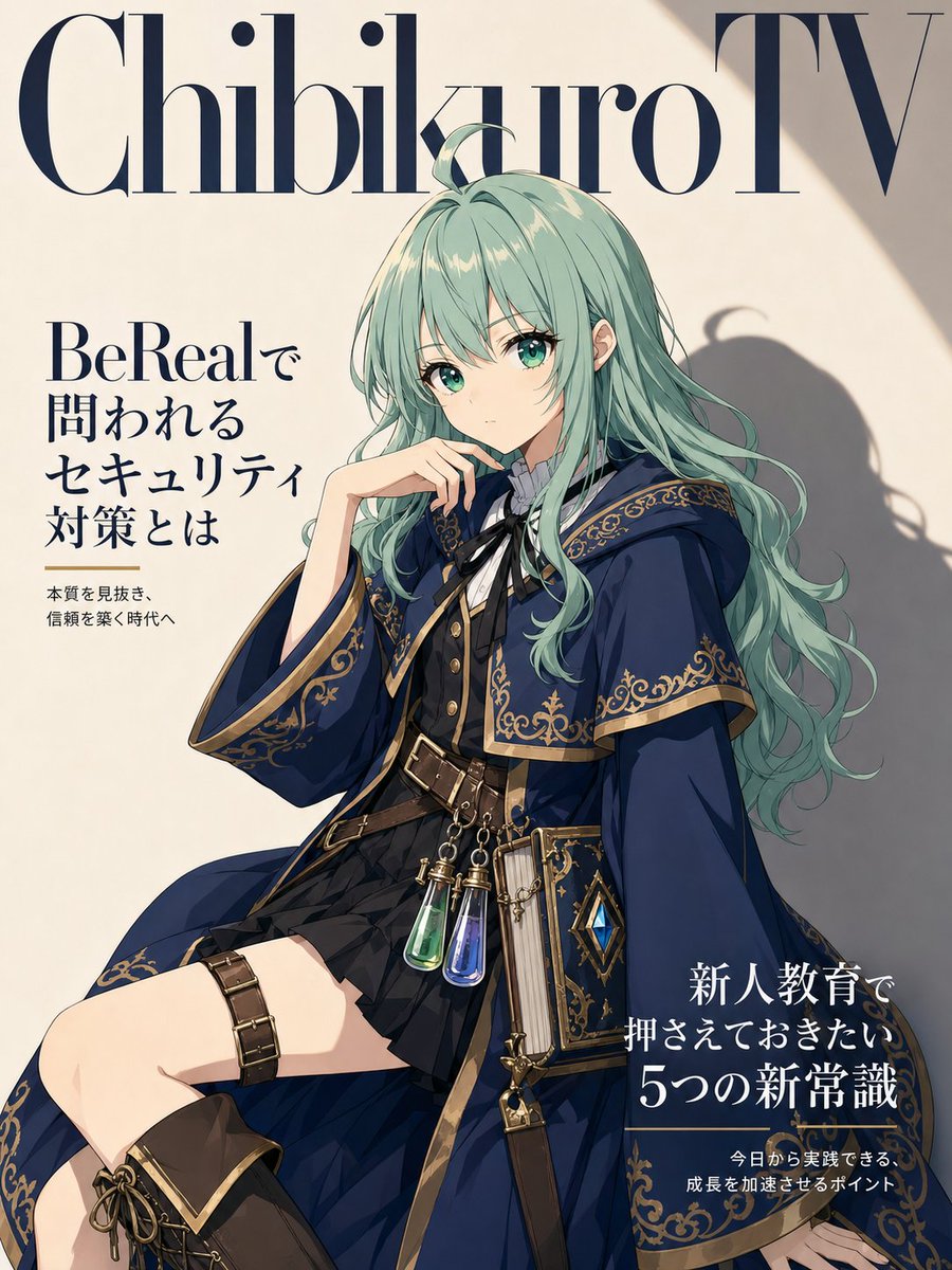 Anime Fashion Magazine Cover — Luxury Japanese Editorial Prompt