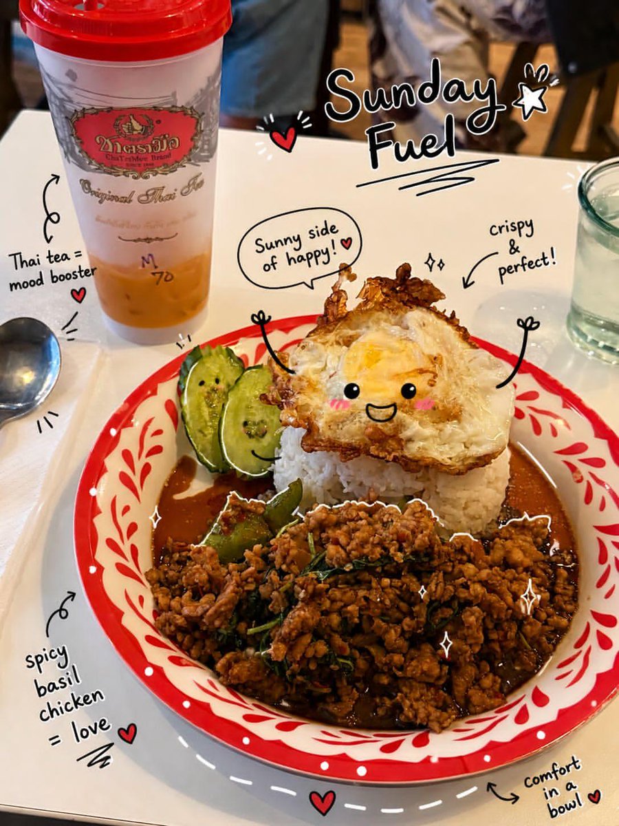 Kawaii Doodle Food Photography — Sora 2 Prompt
