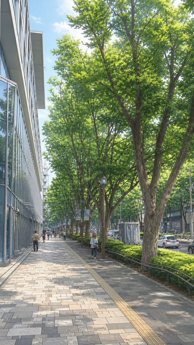 Street View to Anime Cityscape — Sora 2 Prompt