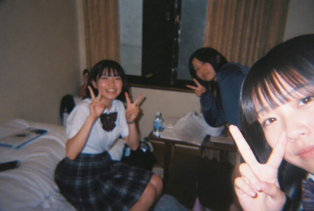 Disposable Film Camera Look — Sora 2 Prompt