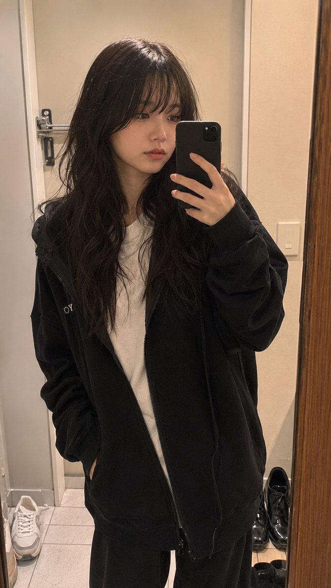 Apartment Entryway Mirror Selfie — Sora 2 Prompt