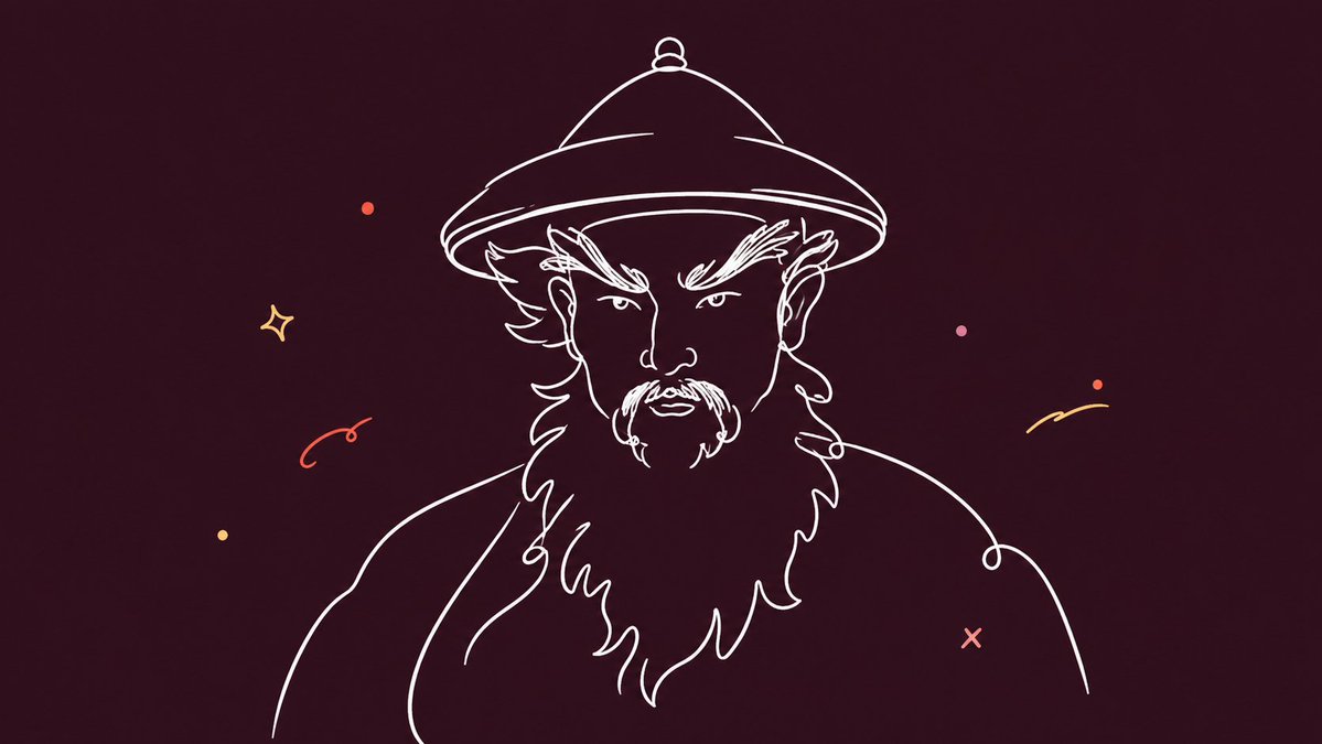 Minimalist Single-Line Social Avatar Prompt