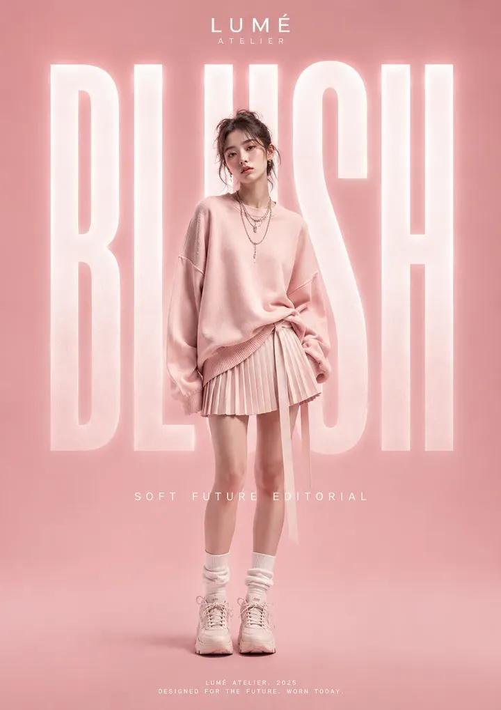 Ultra-Luxe Magazine Poster — High-Fashion Sora 2 Prompt