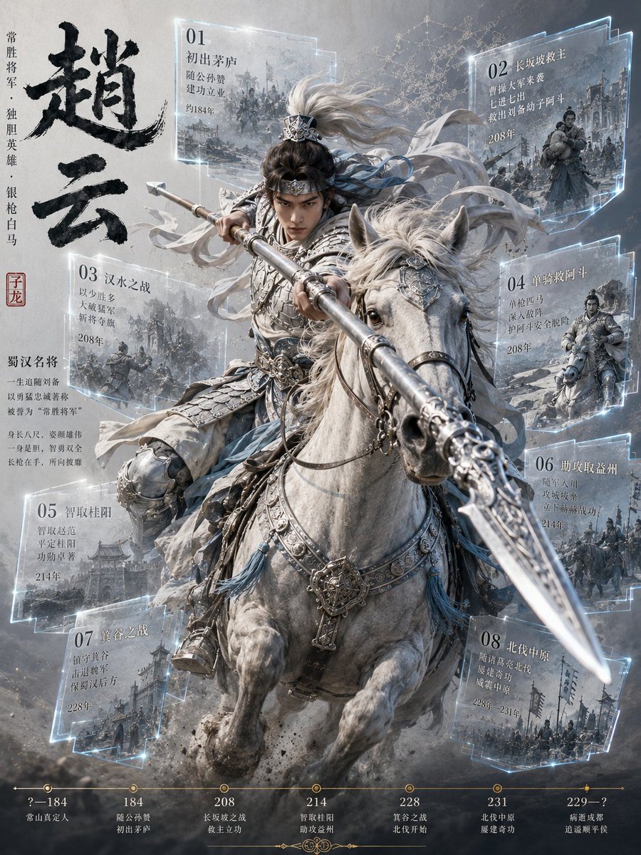 Zhao Yun Dynasty Warrior — Sora 2 Prompt