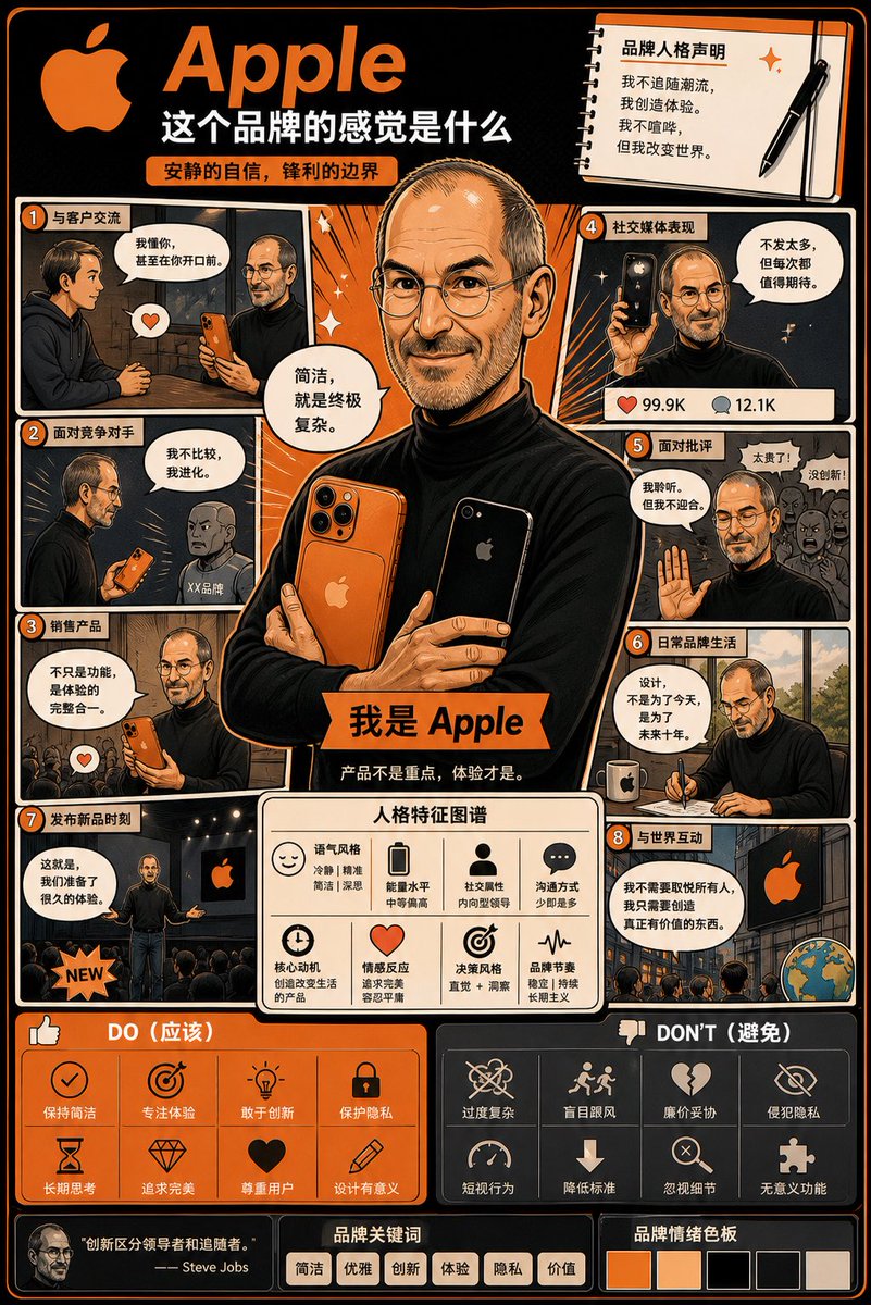 Brand Personification Comic Infographic — Sora 2 Prompt