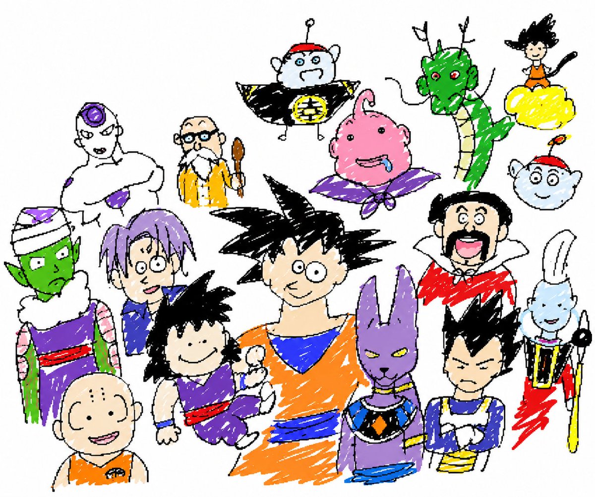 MS Paint Style Bad Art — Intentionally Low-Quality Image Redraw