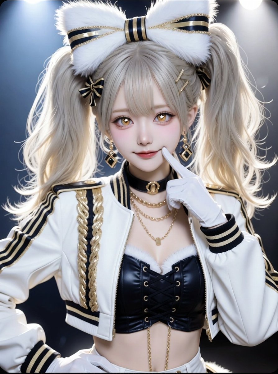 Glamorous Idol Cosplay Portrait — Sora 2 Prompt
