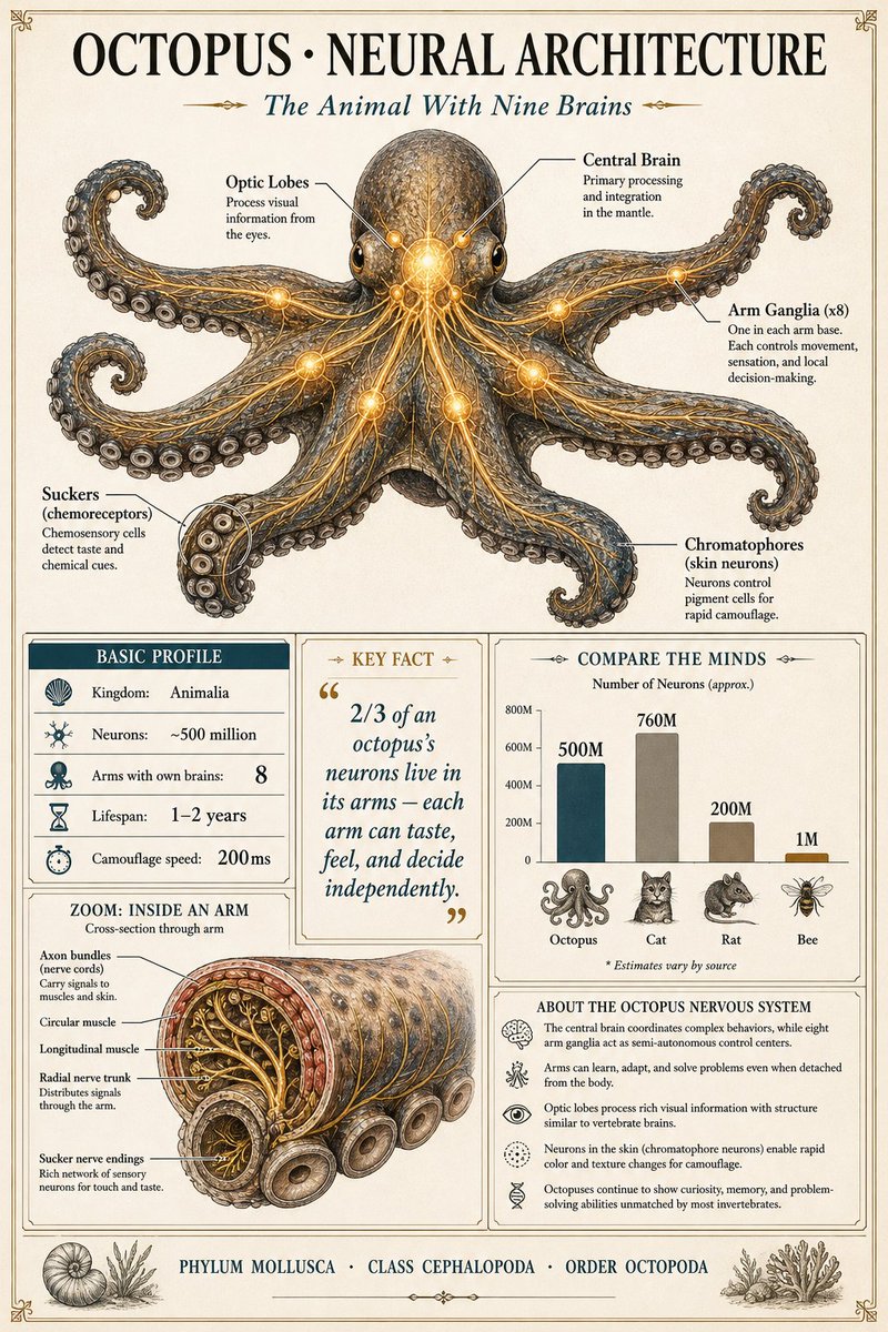 Scientific Encyclopedia Infographic — Sora 2 Prompt