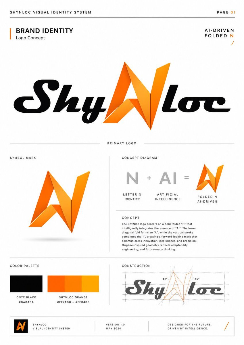 Shynloc AI Brand Identity Guide — Sora 2 Prompt