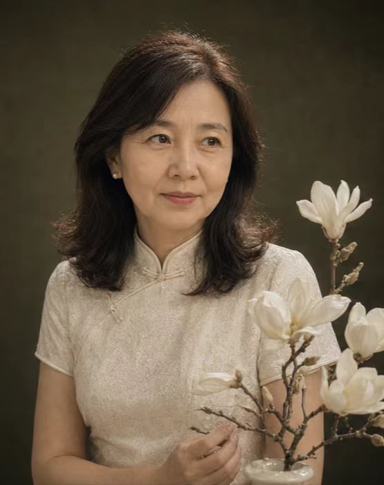 New Chinese Retro Mom Portrait Grid — 2x2 Sora 2 Prompt