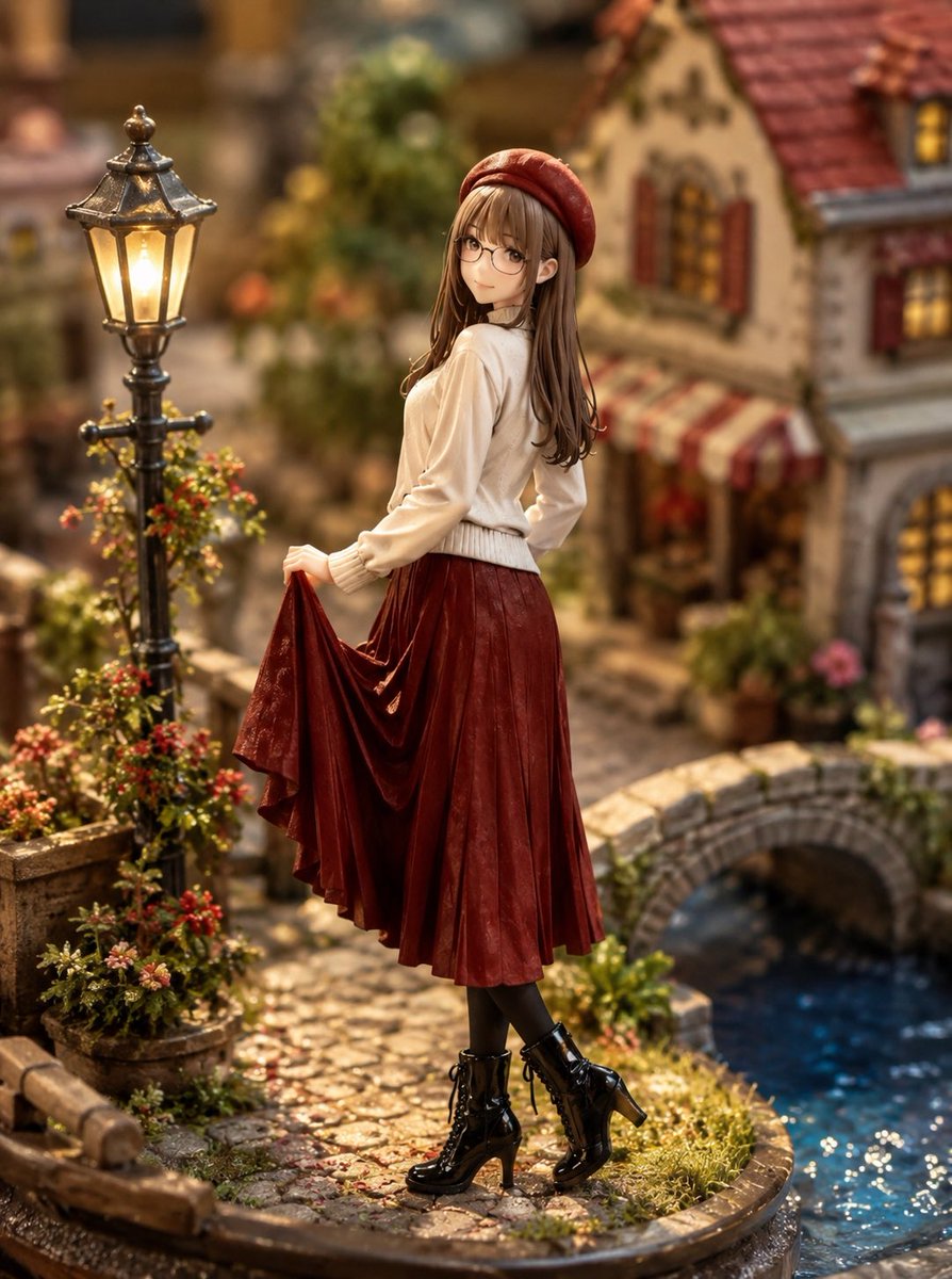 Miniature Model Style Converter — Sora 2 Prompt