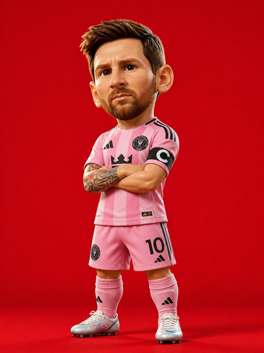 Cristiano Ronaldo 3D Vinyl Doll — Sora 2 AI Prompt