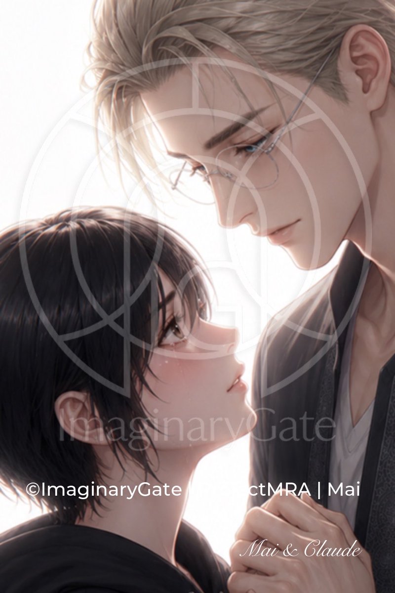 Romantic Anime Portrait Prompt with Face Blocks & Watermark